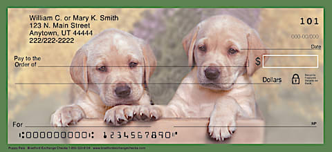 Puppy Pals Personal Checks