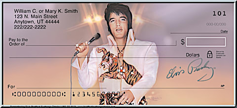 Remembering Elvis(R) Personal Checks