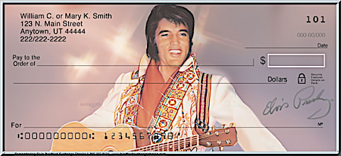 Remembering Elvis(R) Personal Checks
