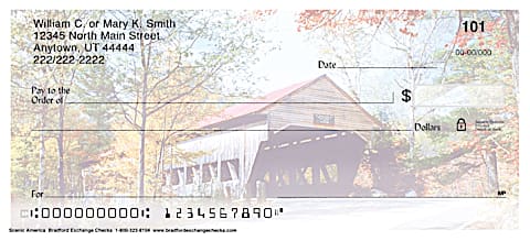 Scenic  America Unique Personal Checks