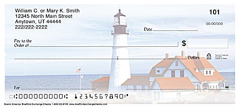 Scenic  America Unique Personal Checks