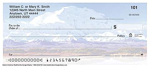 Scenic  America Unique Personal Checks