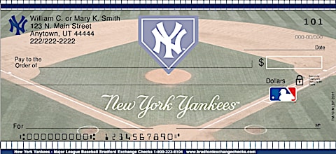 (R)New York Yankees(R) Personal Checks