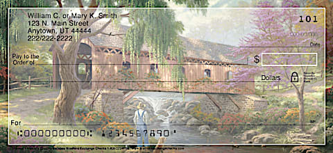 Thomas Kinkade's Country Escapes Personal Checks