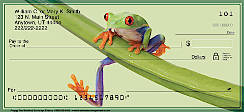 Froggy Fun Personal Checks