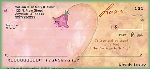 Heartfelt Expressions Personal Checks