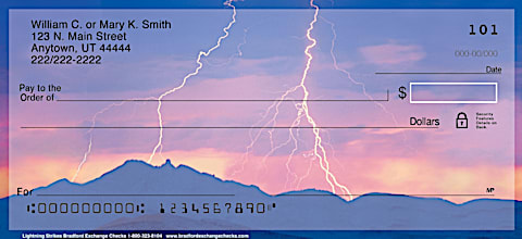 Lightning Strikes Personal Checks