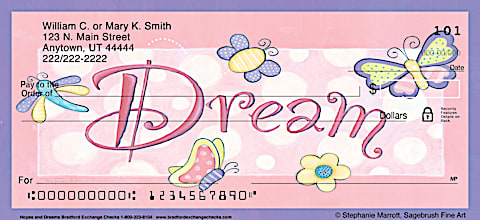 Hopes and Dreams Personal Checks