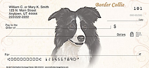 Border Collie Personal Checks