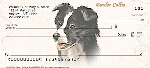 Border Collie Personal Checks