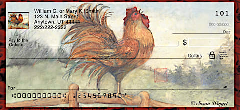 Le Rooster Personal Checks