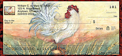 Le Rooster Personal Checks