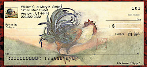 Le Rooster Personal Checks