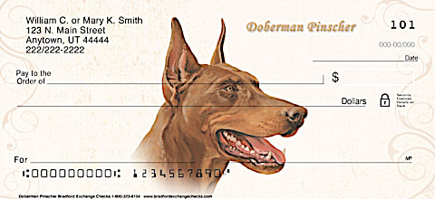 Doberman Personal Checks