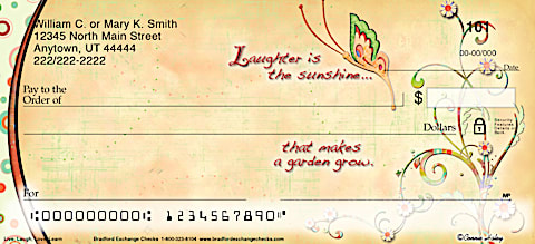 Live, Laugh, Love, Learn Personal Checks