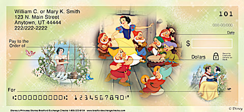 Disney Princess Stories Personal Checks