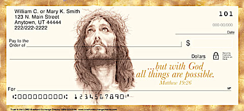 Trust in the Lord Personal Checks