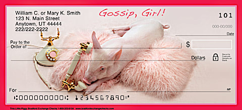 This Little Piggy Personal Checks