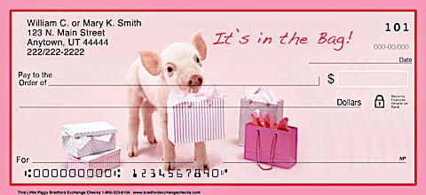 This Little Piggy Personal Checks