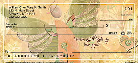 Angels of the Heart Personal Checks
