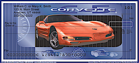 Corvette Personal Checks