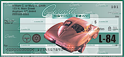 Corvette Personal Checks