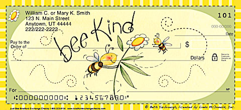 Just Bee Personal Checks