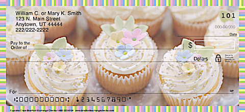 Cupcake Craze Personal Checks