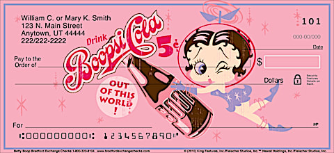 Betty Boop Personal Checks