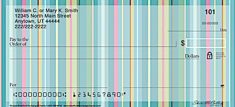 Stripes Personal Checks