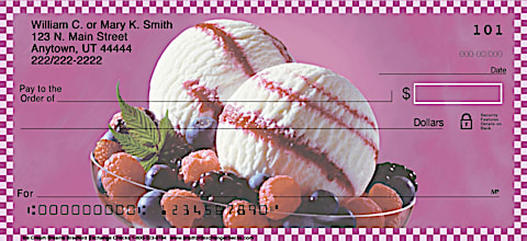 Ice Cream Dreams Personal Checks