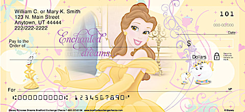 Disney Princess Dreams Personal Checks