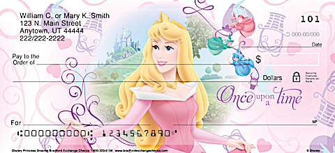 Disney Princess Dreams Personal Checks