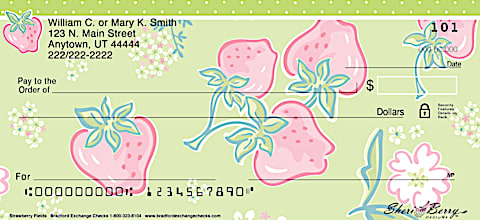 Strawberry Fields Personal Checks