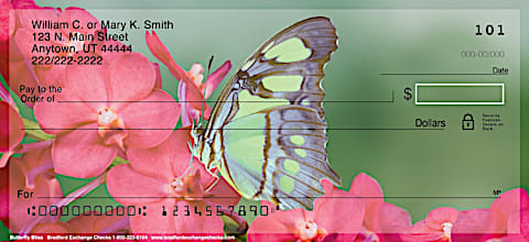 Butterfly Bliss Personal Checks