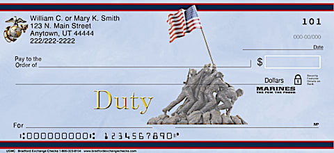USMC Personal Checks