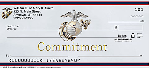 USMC Personal Checks