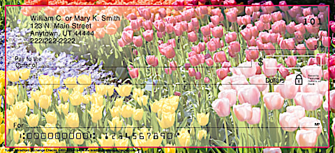 Tulips Personal Checks