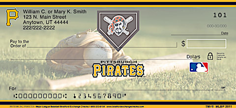 Pittsburgh Pirates Major League Baseball Personal Checks