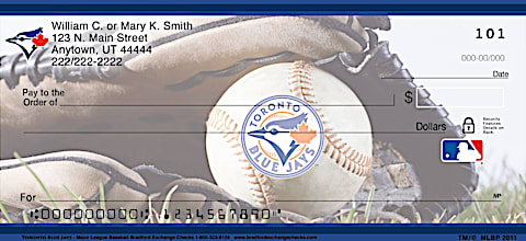 Toronto Blue Jays Major League Baseball Personal Checks