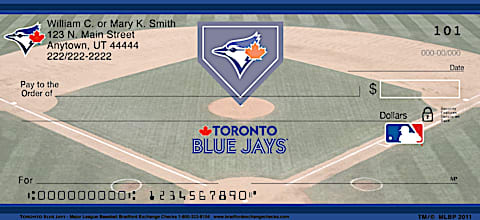 Toronto Blue Jays Major League Baseball Personal Checks