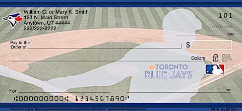 Toronto Blue Jays Major League Baseball Personal Checks