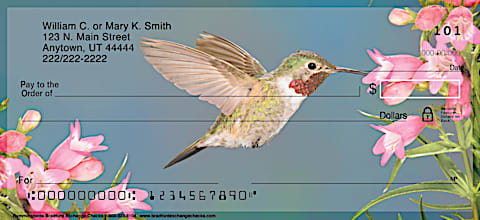 Hummingbirds Personal Checks