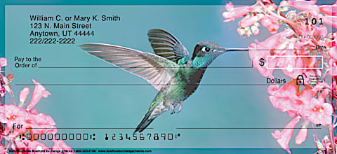Hummingbirds Personal Checks
