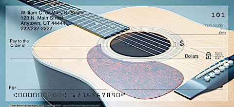 Guitar Personal Checks