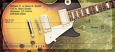 Guitar Personal Checks