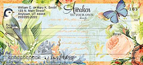 Garden Whispers Personal Checks