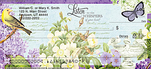 Garden Whispers Personal Checks