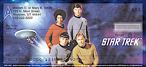 Star Trek Personal Checks