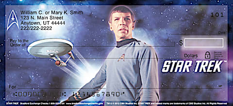 Star Trek Personal Checks